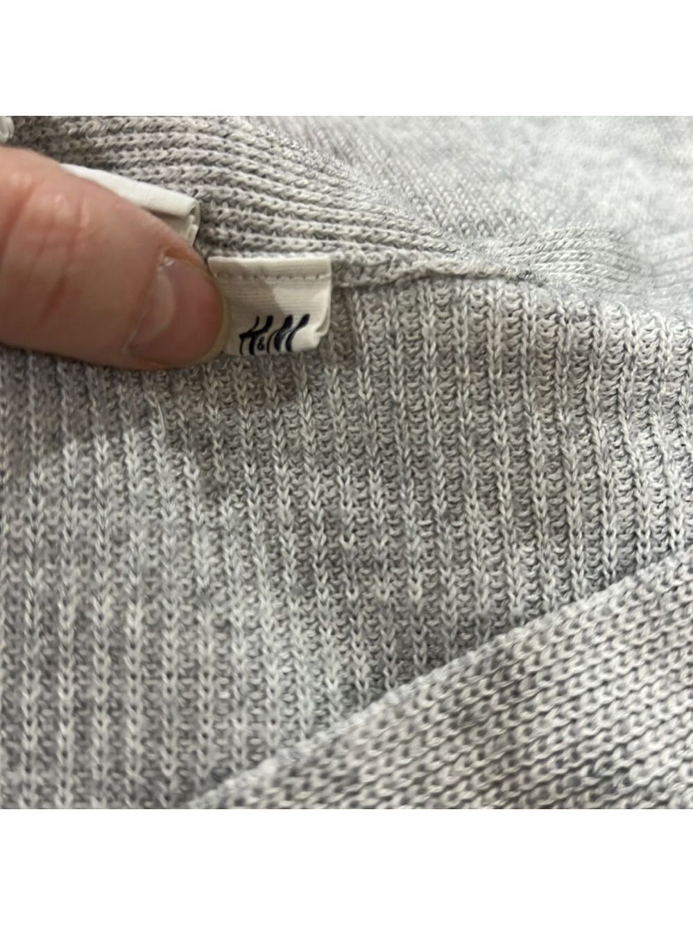 H&M LOGG Gray Hoodie Sweater - Picture 5 of 5